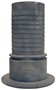 Dixon N150NO 1 1/2" Notched Turned Back Nipple